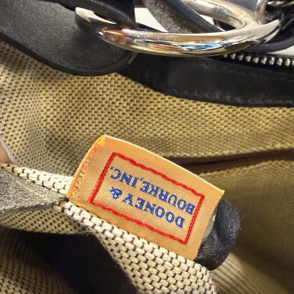 Vintage Dooney & Bourke Alto Croc Embossed Leather Zip Satchel Shoulder Bag✨ - Picture 8 of 9